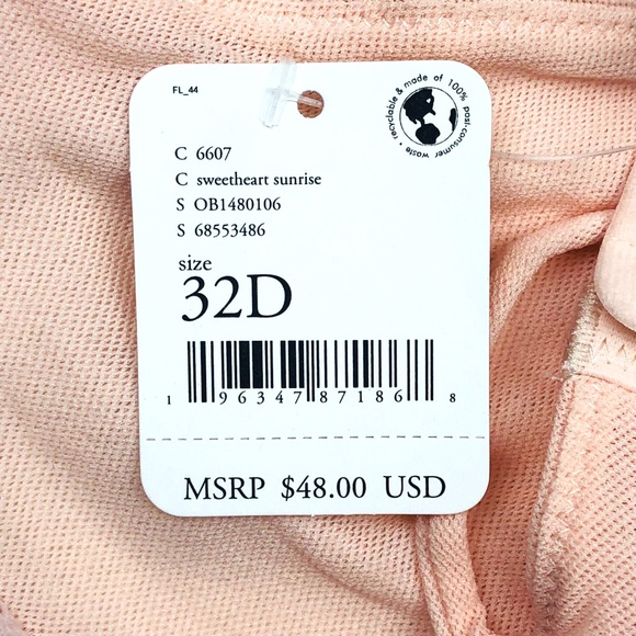 NWT Free People In The Mood Underwire Bra 32D - Picture 9 of 12